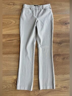 Express | Columnist Barely Boot Dress Pants Light Beige Size 0R